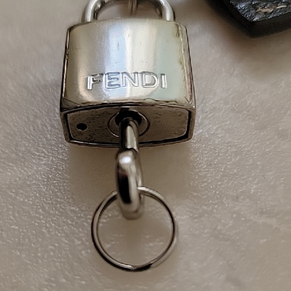 Fendi Purse Authentic Replacement Silver One Key Only - Picture 2 of 4